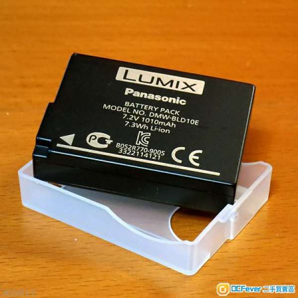 原廠電 Panasonic DMW-BLD10E Battery GX1 G3 GF2 BLD10E