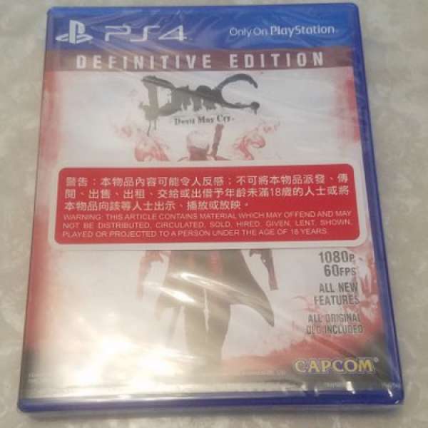 100%new PS4 DmC Definitive Edition 惡魔獵人 決定版