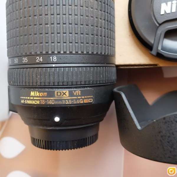 新淨少用 Nikon AF-S DX NIKKOR 18-140 f/3.5-5.6 G ED VR