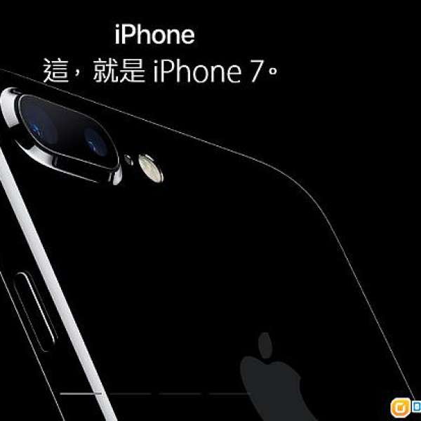 iPhone 7 Plus 大啞黑色 128GB HKD $8000