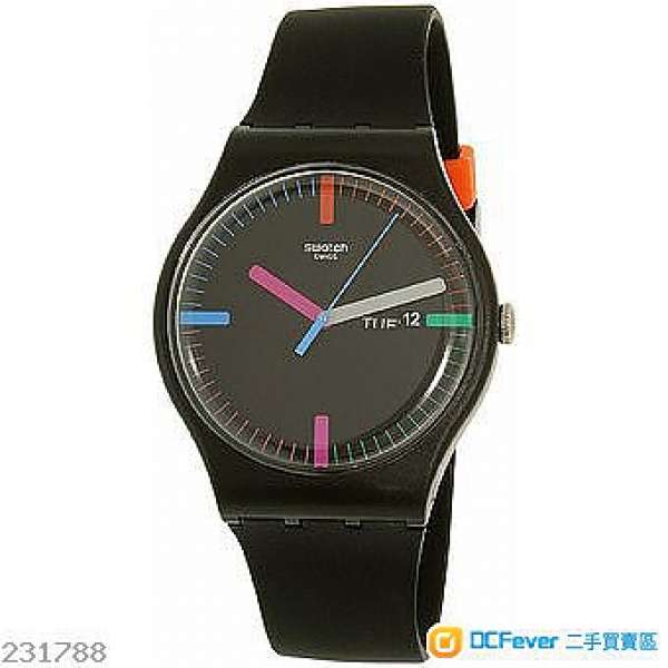 出售-- 9成新Swatch The Indexter 膠錶帶