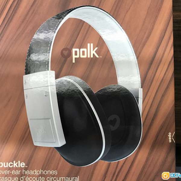 全新 黑色 Polk Buckle Over-Ear Headphones