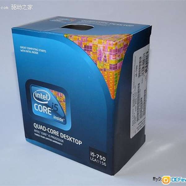 80%新 Intel® Core™ i5-750 Processor