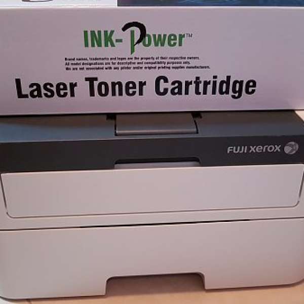 Fuji xerox P225db 雷射打印機連全新炭粉盒