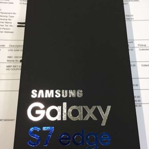 *未拆封100%全新 Samsung Galaxy S7 Edge G9350 32GB 香港行貨 銀色*跟單據*行保至...