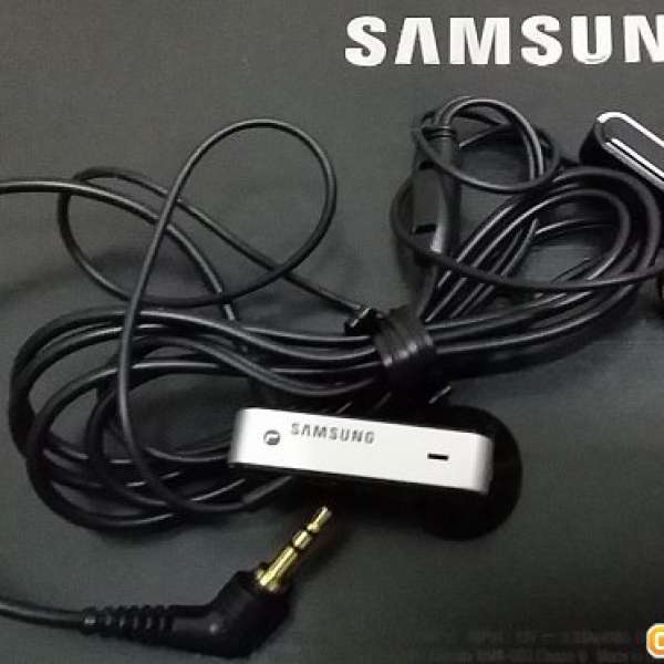 全新 原裝 Samsung  三星 耳機 黑色 Earphone (2.5mm插口, 不是免提, 只是耳機) - ...