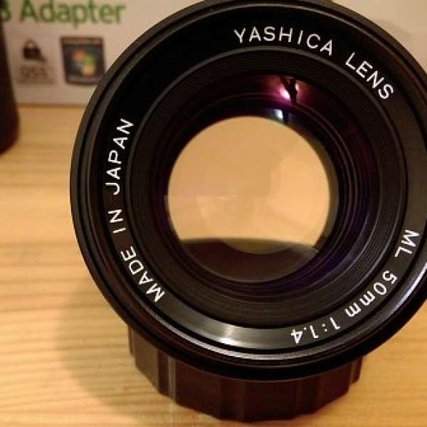 YASHICA ML 50 1.4 MC (MINT) CY mount