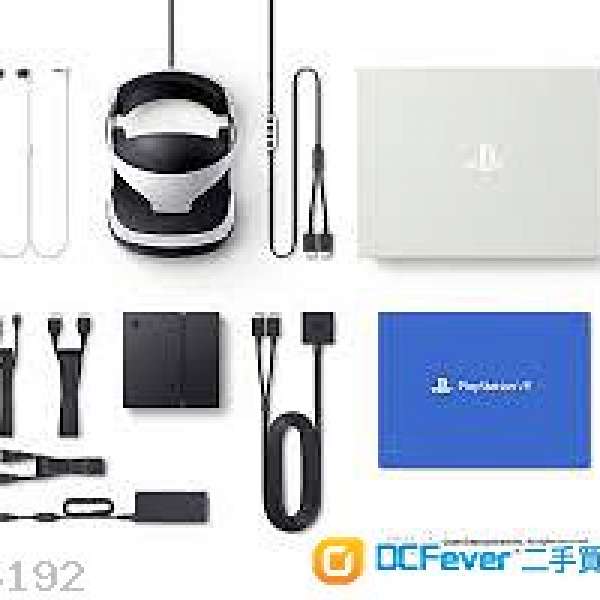 Playstation VR 淨頭盔版 + PS4 Camera + PS Move 兩支