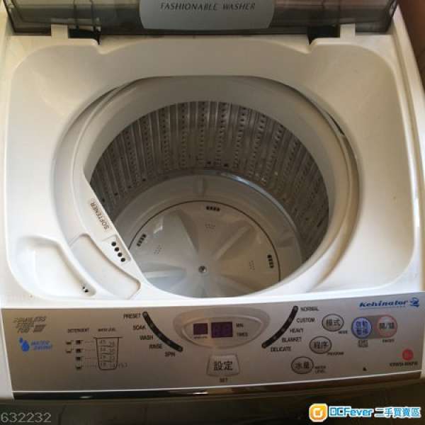 新淨 頂揭式 日式洗衣機 高低水位都可 KELVINATOR KRW50-806P