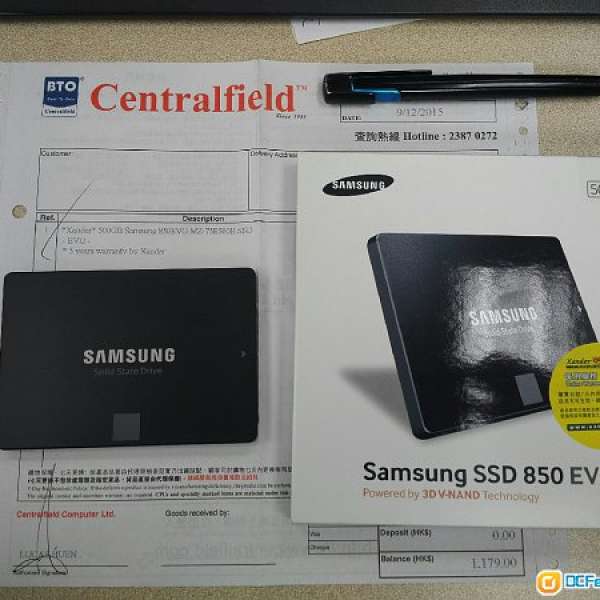 Samsung EVO 850 500GB SSD