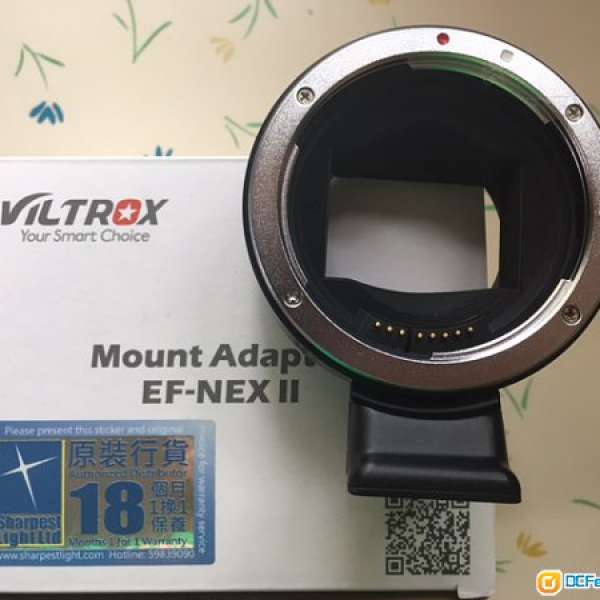 VILTROX Mount Adapter EF-NEX II 98%新 原裝行貨 有保養