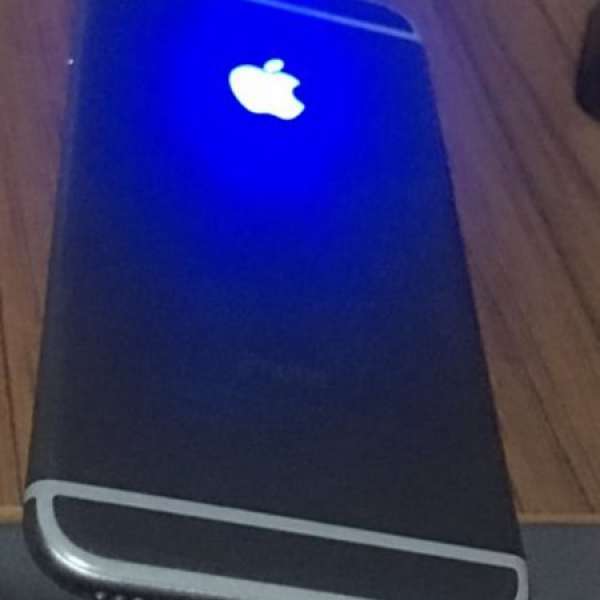 IPhone 6  太空灰64G 已改裝藍蘋果燈