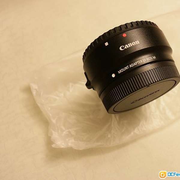 Canon EF-EOS M 轉環 adapter 鏡頭轉接器 99%新