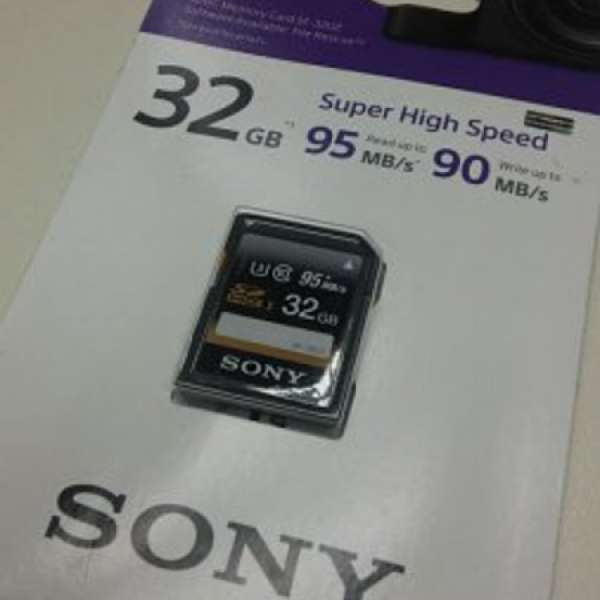 Sony 32GB SD SDHC SDXC 卡