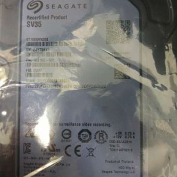 未用過 seagate 1TB