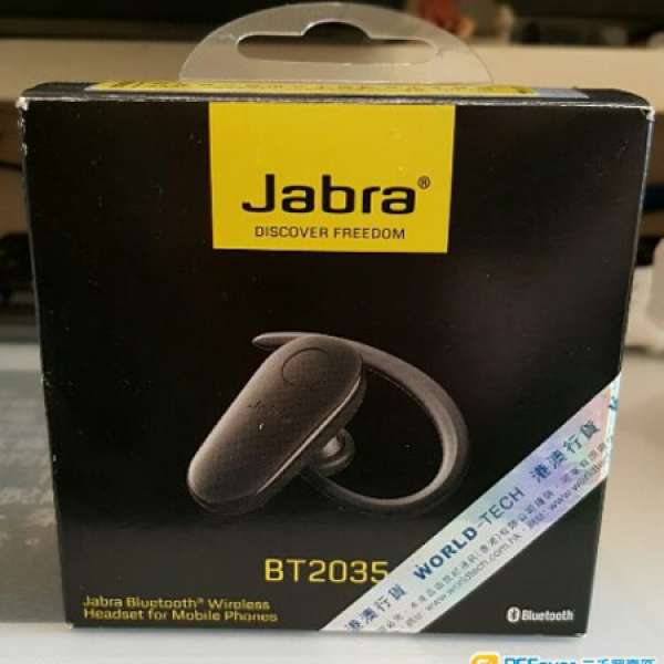 Jabra BT2035 Bluetooth Headset (98%new)