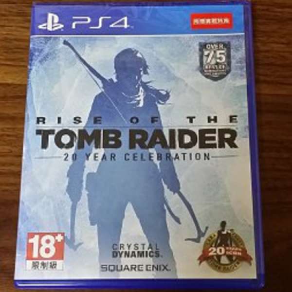 放PS4 rise of the Tomb raider 20 year celebration  中文版 $300