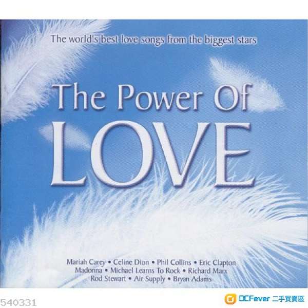 The Power Of Love by Song Music (2 Discs)