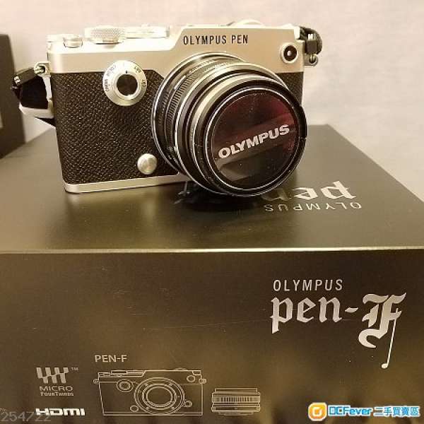 Olympus PEN F 銀色17mm f1.8 套裝 行貨
