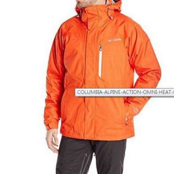 Columbia Men's Alpine action Insulated Hooded Winter Ski Jacket