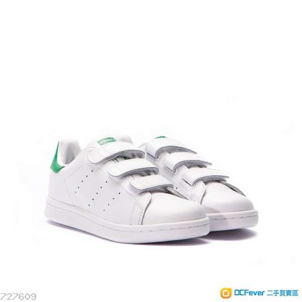 100%全新 STAN SMITH CF adidas (白綠色) US 4.5