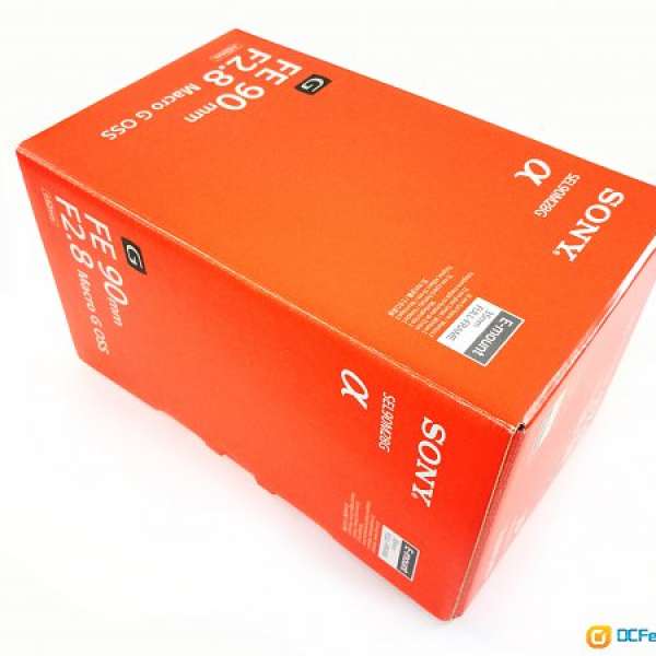 Sony FE 90mm F2.8 90/2.8 Macro G OSS
