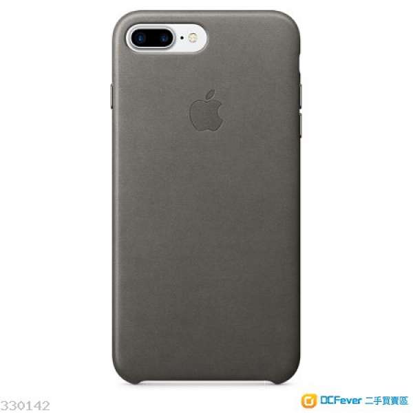 iPhone 7 Plus Leather Case (皮革護殼) - Storm Gray