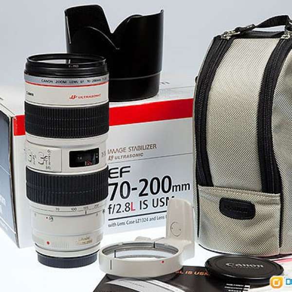 80% new Canon EF 70-200mm f/2.8L IS USM