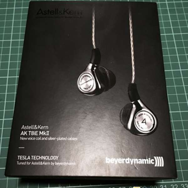 Beyerdynamic x AK T8ie Mk2 入耳 耳機 動圈 行貨 99成新