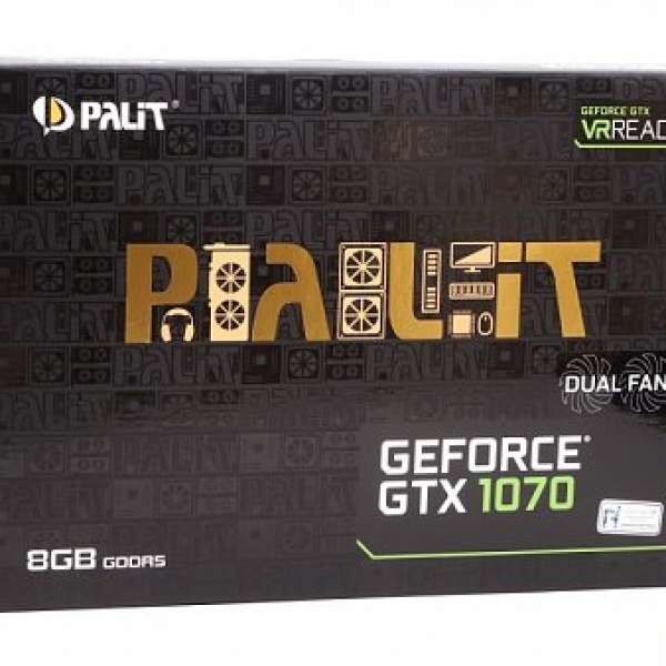 出二張Palit gtx 1070，超高性價比！2字頭就買到一張，港行加私保，有壞包退