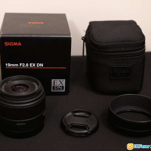 Sigma 19mm F2.8 EX DN E-mount