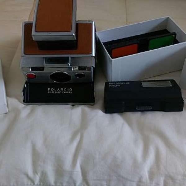 Polaroid SX-70 Original寶麗來即影即有相機 (from mint)+ MINT flash bar 2 + bag