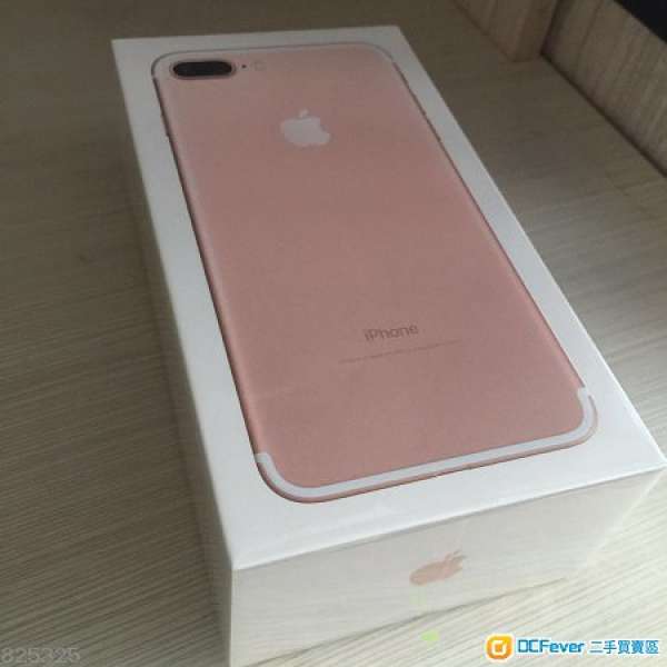 iPhone 7 Plus 5.5 吋 玫瑰金色 128 GB 【全新未開封】