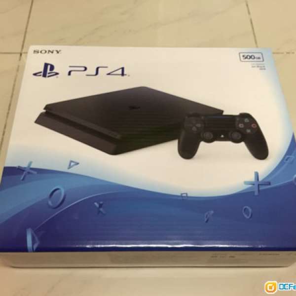 全新未開封港行 PlayStation®4 主機 PS4 slim 黑色 500GB