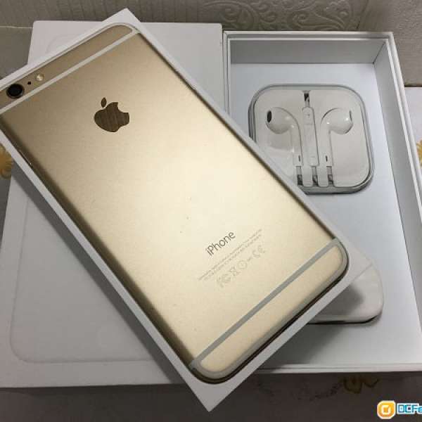行貨iPhone 6 Plus Gold 64GB 保養到17年9月