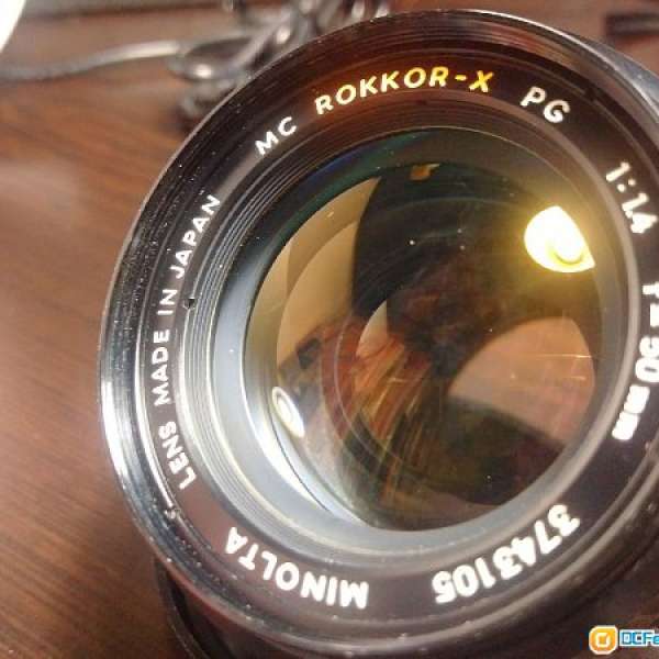 Minolta MC Rokkor-X Rokkor PG 50mm f/1.4 (for Sony A7 A7R)
