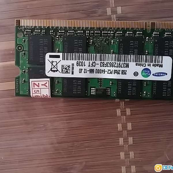SAMSUNG  DDR2   全新 2GB   800MHZ    NOTEBOOK
