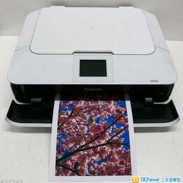 無花靚仔良好無塞入滿墨水Canon MG 6370 6色墨盒印相必靚Scan Printer<經APP直接印相>