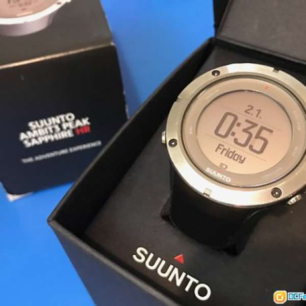 Suunto Ambit 3 Peak Sapphire (藍寶石錶面) GPS HR 香港行貨