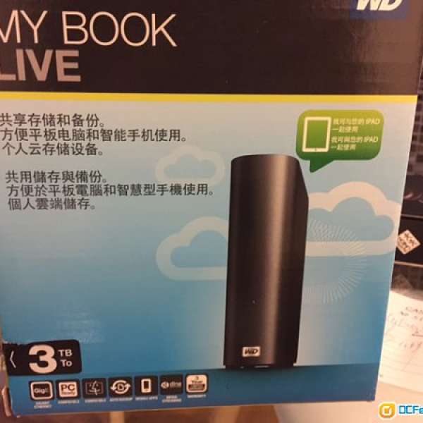 WD mybook live 3TB