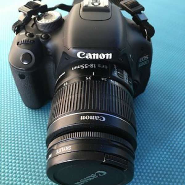 Canon 600D 18-55mm lens kit set
