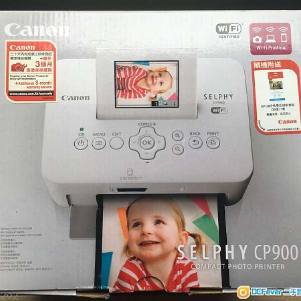 Canon Selphy 900 photo printer 印相