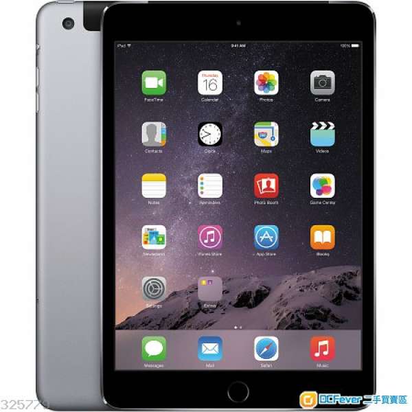 Apple iPad Mini 2 16GB (4G Ver.) Wi-Fi + Cellular Space Grey