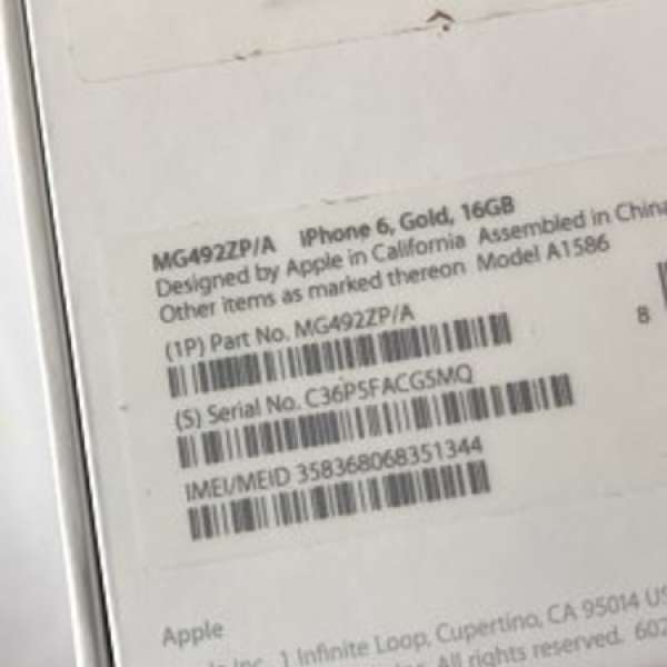 IPhone 6 16g gold