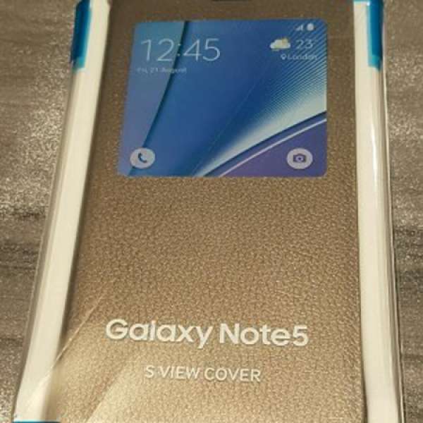 SAMSUNG Galaxy Note 5 Clear S View Cover 香港行貨保護套