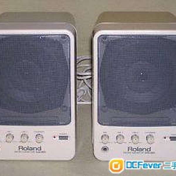 ROLAND MA-20 Stereo Micro Monitor Speaker 有源監聽喇叭