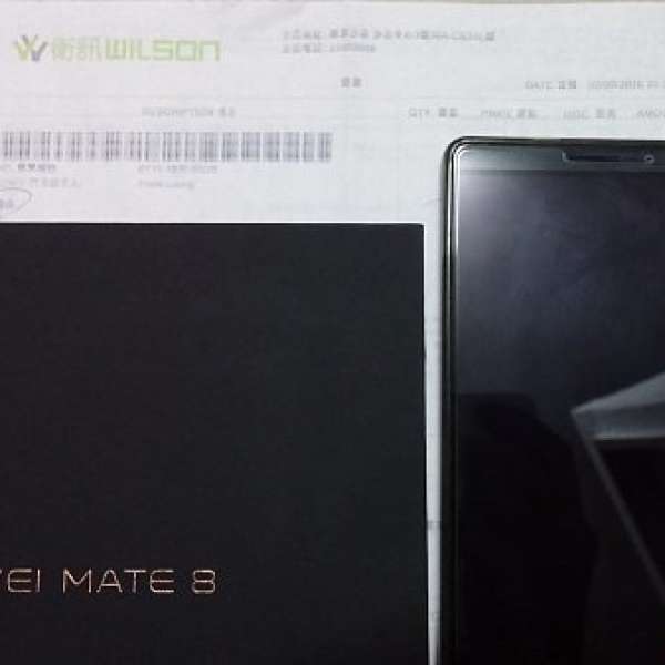 Huawei Mate 8 黑色 32GB ROM 99%新