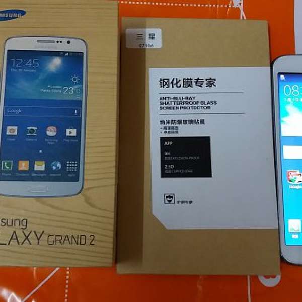 Samsung Galaxy Grand2  95%新 4G電話。