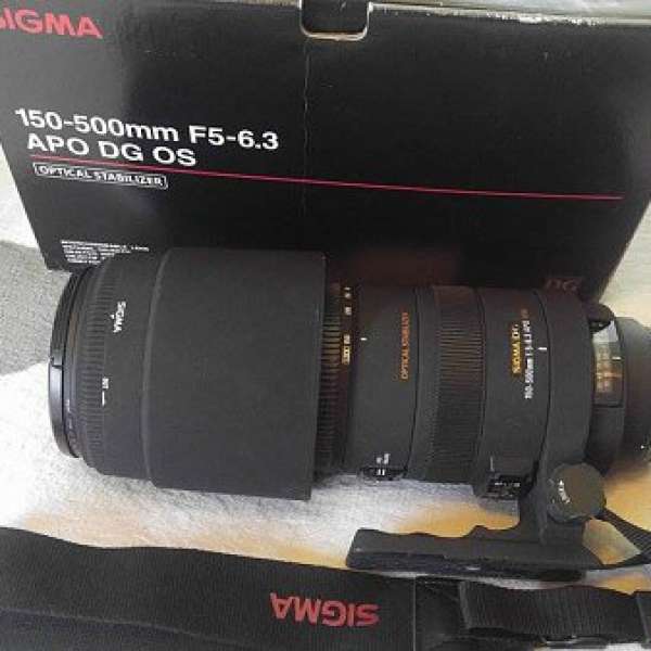 Sigma 150-500mm F5-6.3 APO DG OS (Canon Mount)
