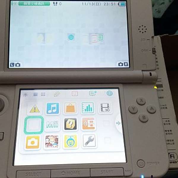 港版Nintendo 3DS XL 白色 99%新